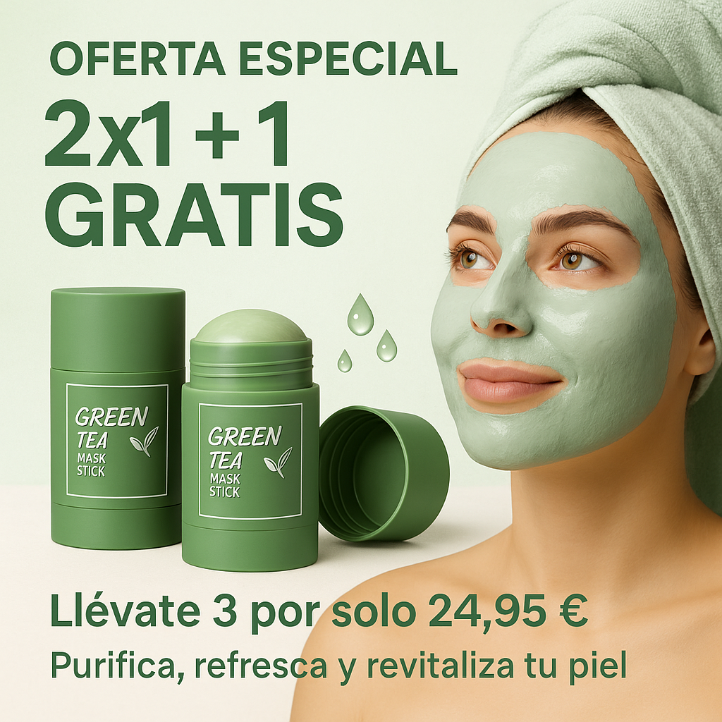 ¡OFERTA 3x1! - MASCARILLA EXFOLIANTE TÉ VERDE | Edición LaBellaPerfecta®