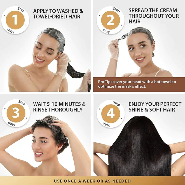 OFERTA 2x1 MASCARILLA MAGIC HAIR™+ ¡REGALO! Cepillo Alisador | Edición LaBellaPerfecta®