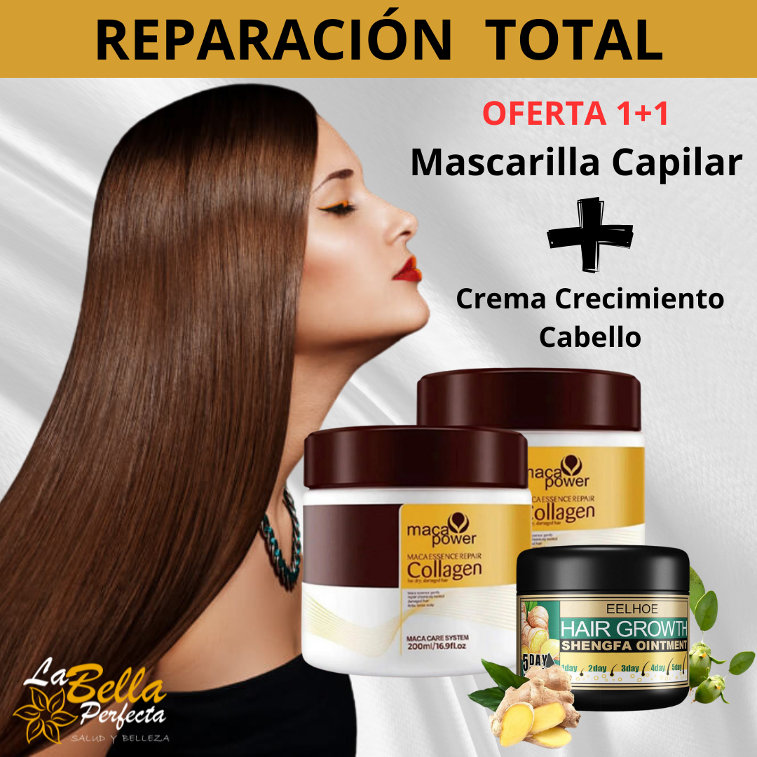 ¡OFERTA 2x1 + REGALO! MASCARILLA MAGIC HAIR™ | Edición LaBellaPerfecta®