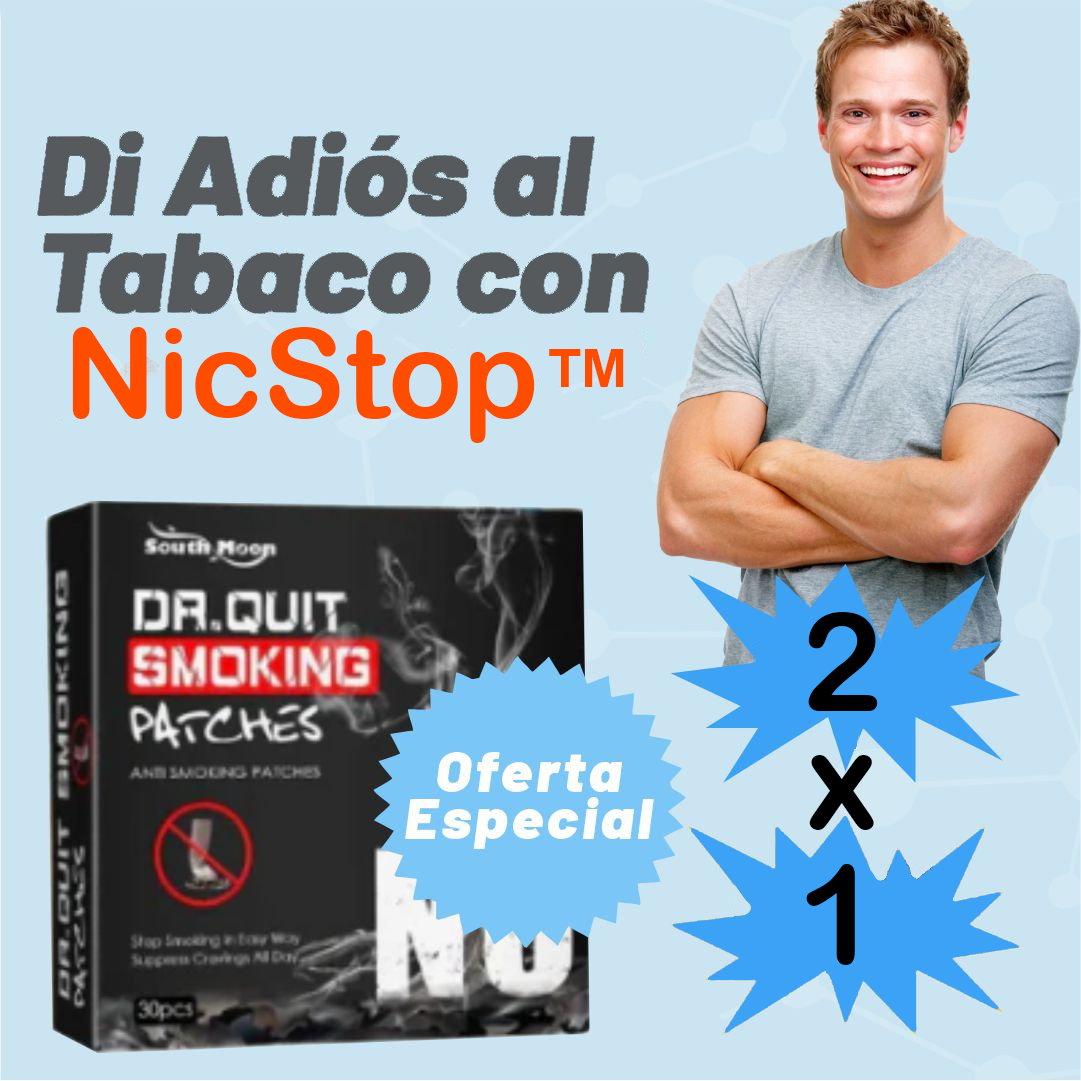 ¡OFERTA 2X1! NICSTOP™ | DEJA DE FUMAR PARA SIEMPRE