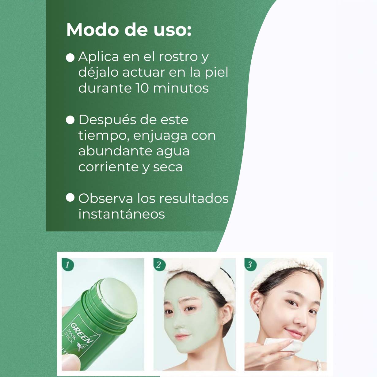 ¡OFERTA 2x1 + REGALO! - MASCARILLA EXFOLIANTE TÉ VERDE | Edición LaBellaPerfecta®